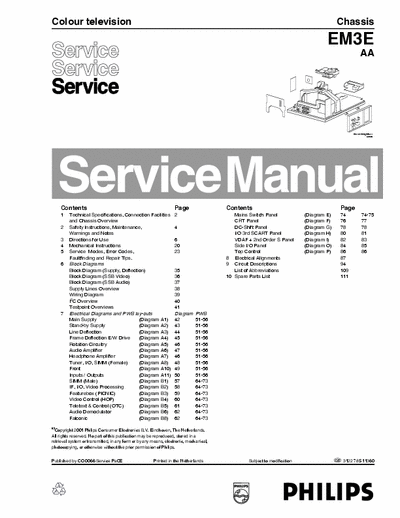 Philips  service manual